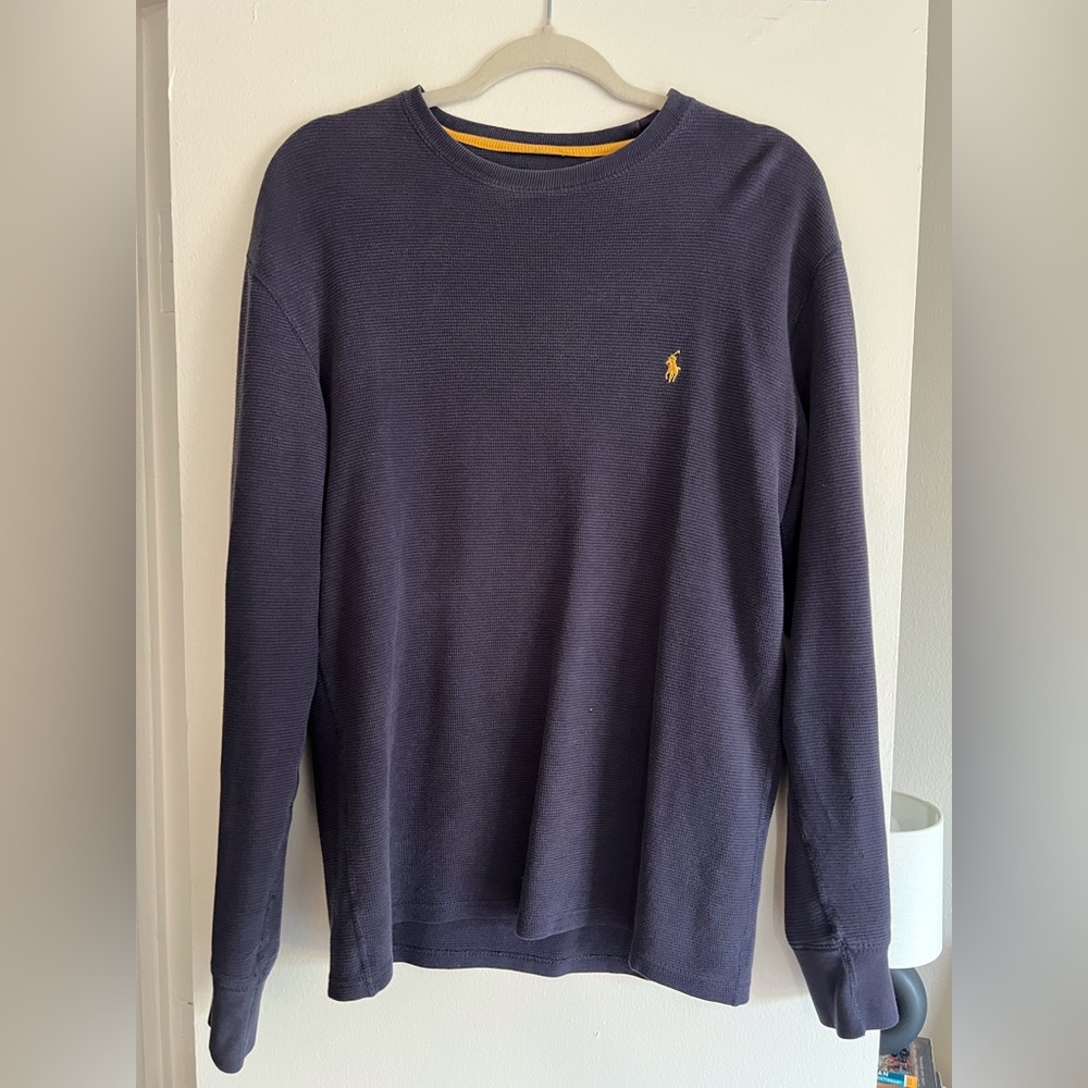 Polo Ralph Lauren Navy Long Sleeve Shirt